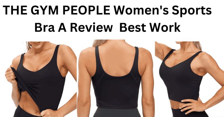 THE GYM PEOPLE Women's Sports Bra A Review Best Work