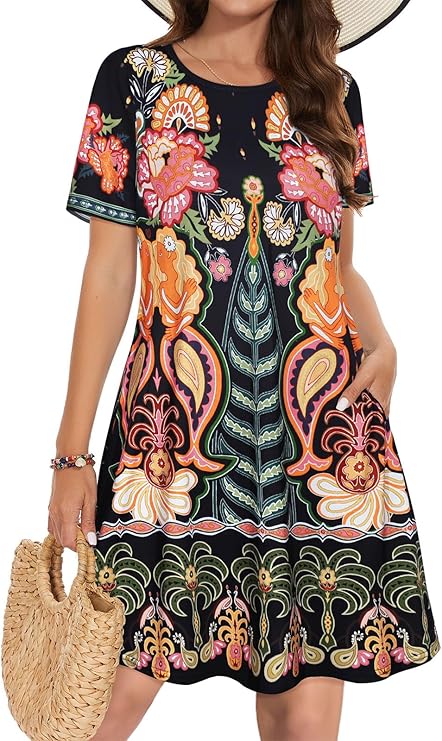 Dresses Floral Effortless Wardrobe